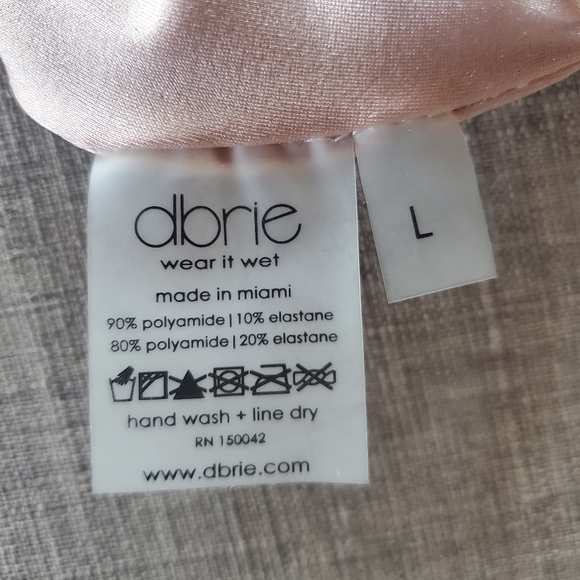 DBRIE II Velvet Swimsuit Bodysuit - Picture 4 of 7